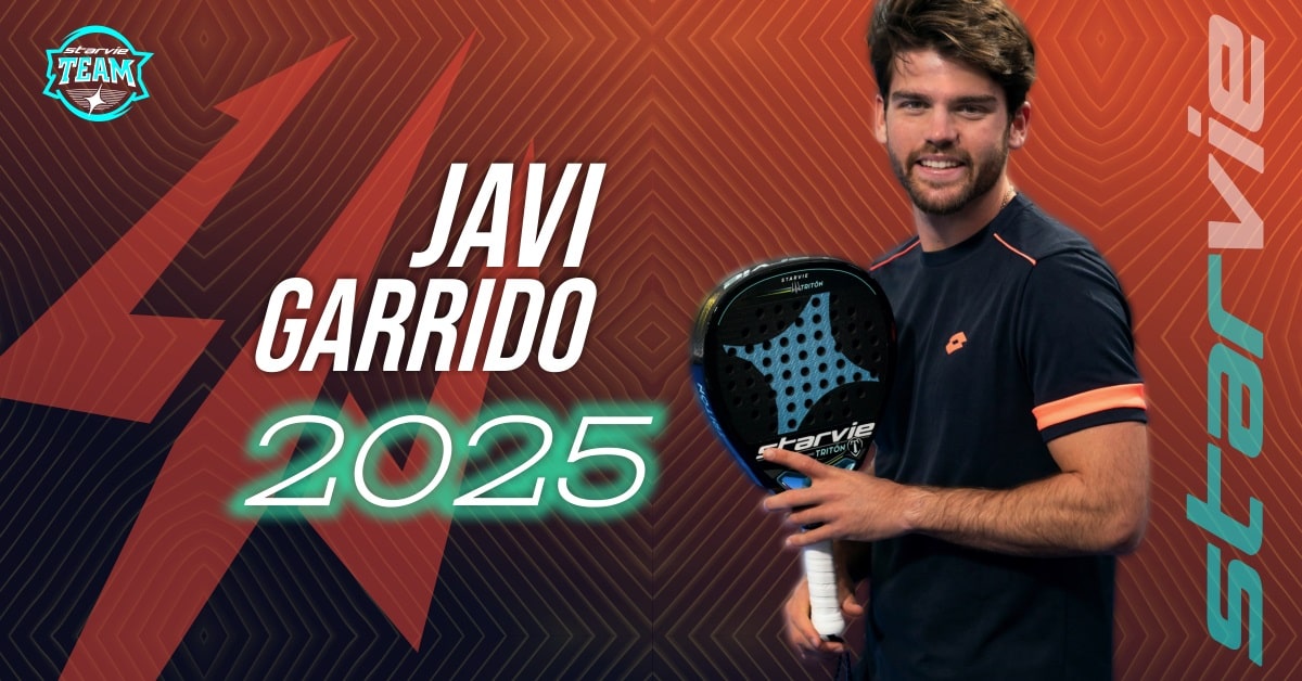 Javi Garrido jugador padel StarVie renovacion